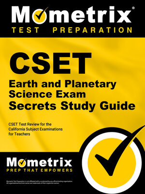 cover image of CSET Earth and Planetary Science Exam Secrets Study Guide